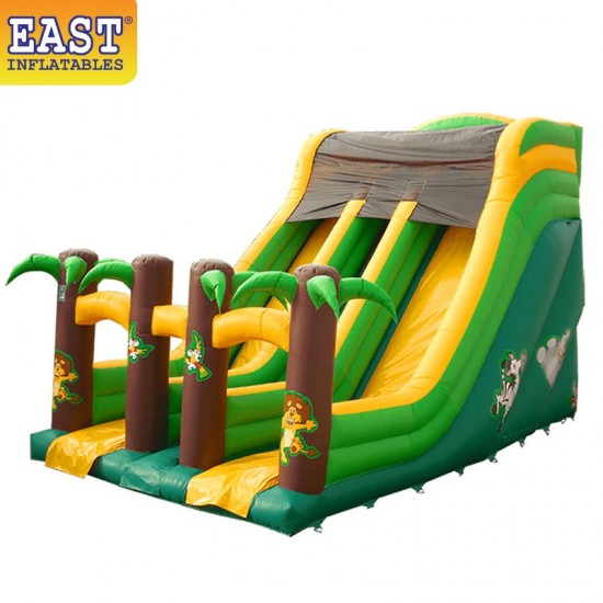 Jungle Inflatable Slide