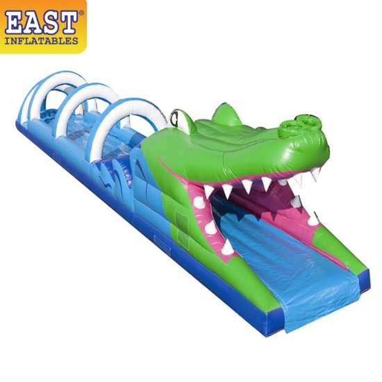 Crocodile Inflatable Water Slide