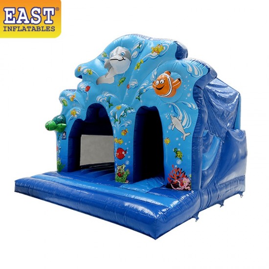 Commercial Jumping Castle With Slide