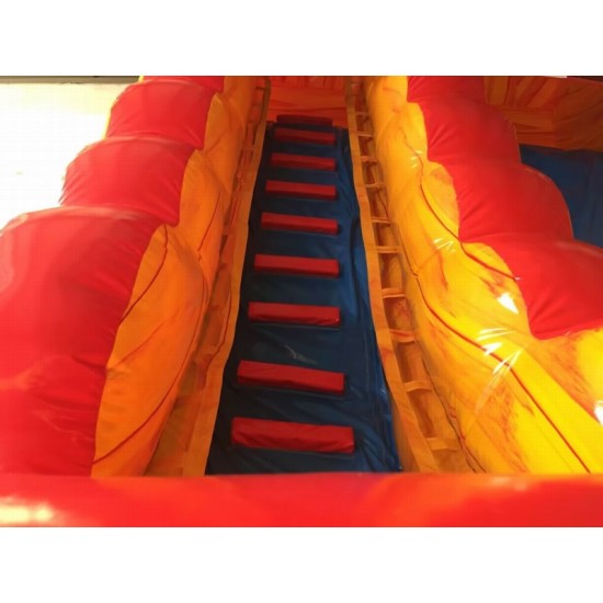 Volcano Inflatable Water Slide