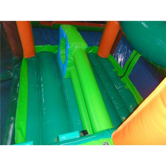 Splash And Slide Inflatable Water Slide