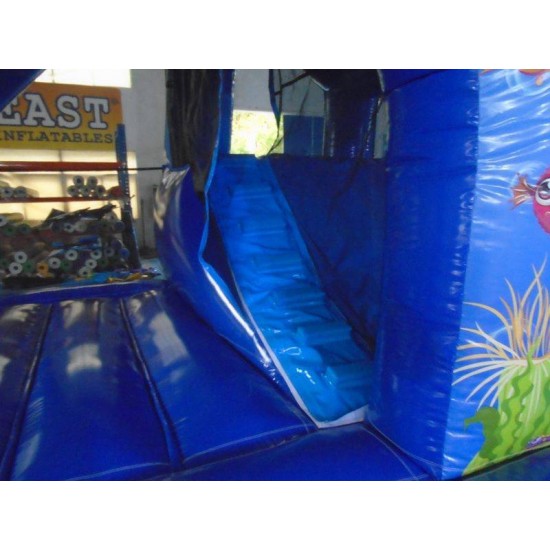 Commercial Jumping Castle With Slide