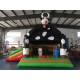 Cow Inflatable Jumping Castle With Slide