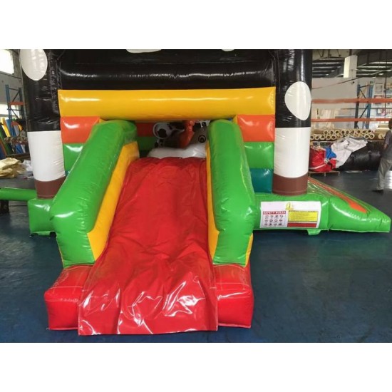 Cow Inflatable Jumping Castle With Slide