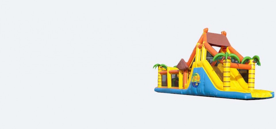 Beach Inflatable Obstacle Course